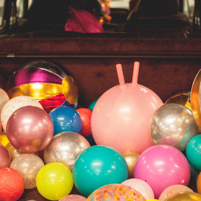 Glitter Jumping Ball