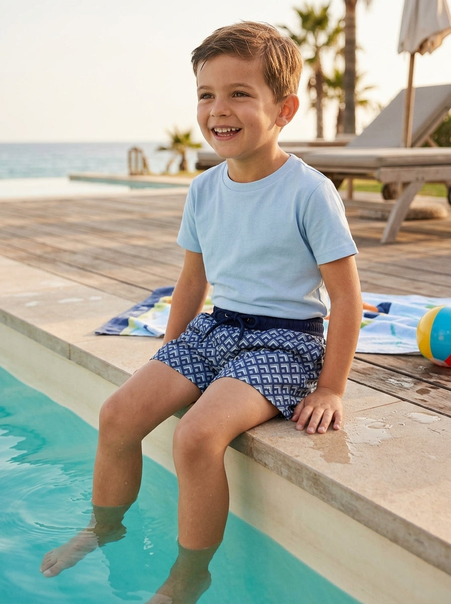 BOYS TRUNK BICOLOR