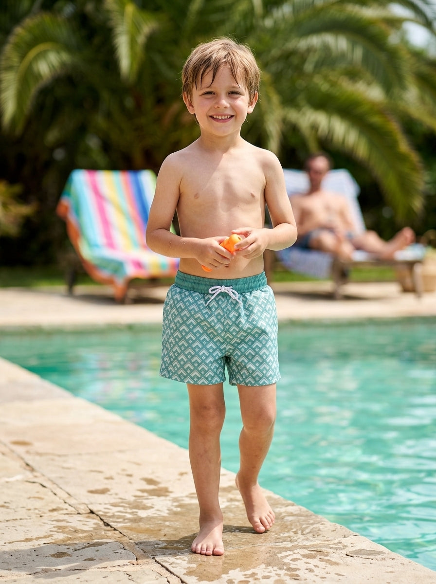 BOYS TRUNK BICOLOR