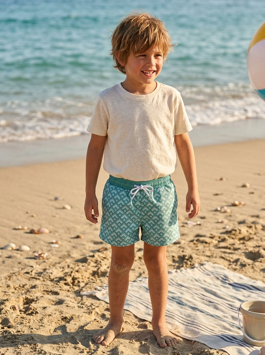 BOYS TRUNK BICOLOR