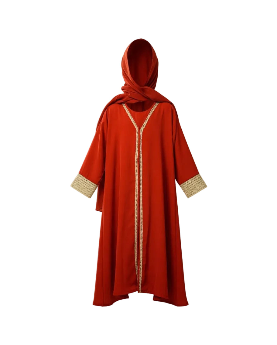 Golden Thread Kids Abaya