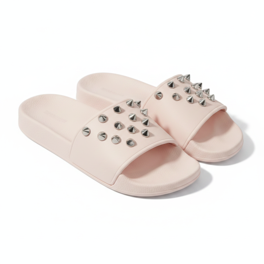 Beige Metal Studs