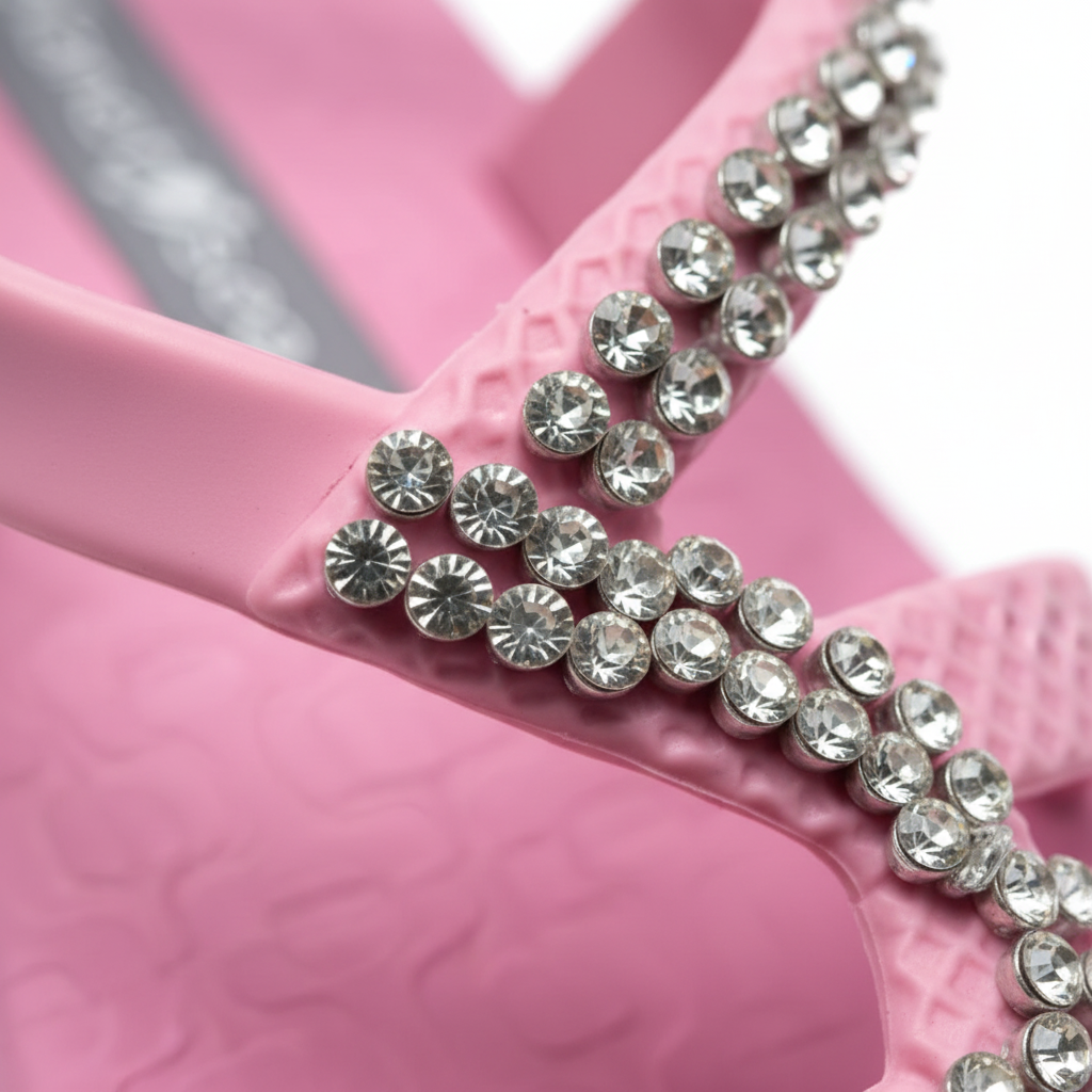 PINK CRYSTAL DETAIL