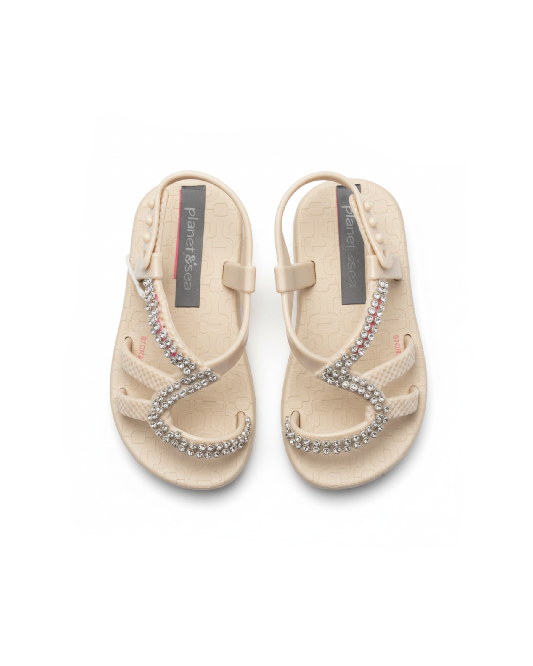 BEIGE CRYSTAL DETAIL