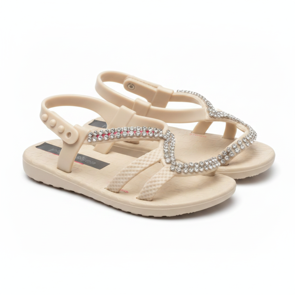 BEIGE CRYSTAL DETAIL