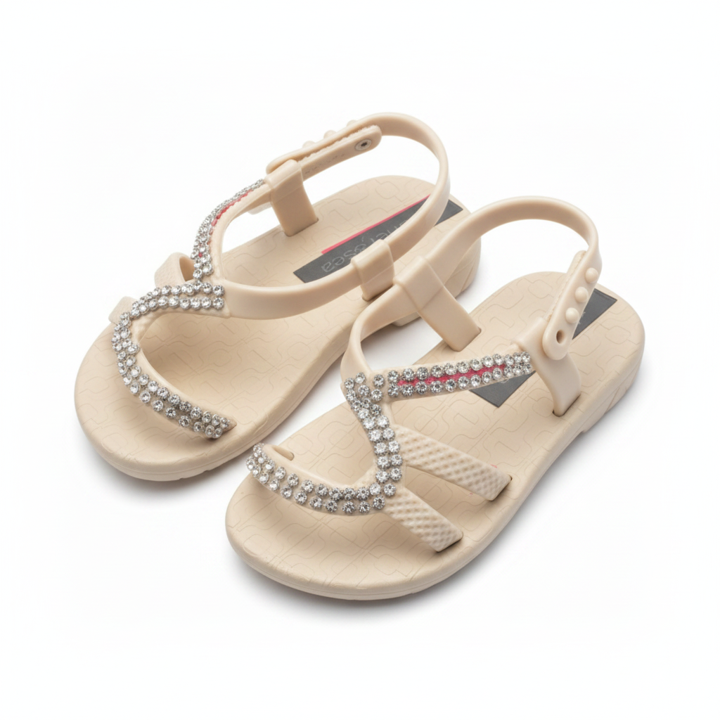 BEIGE CRYSTAL DETAIL