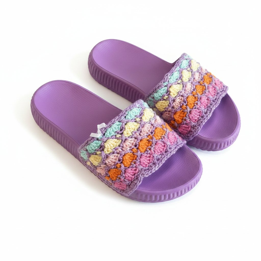 PURPLE MULTI CROCHET