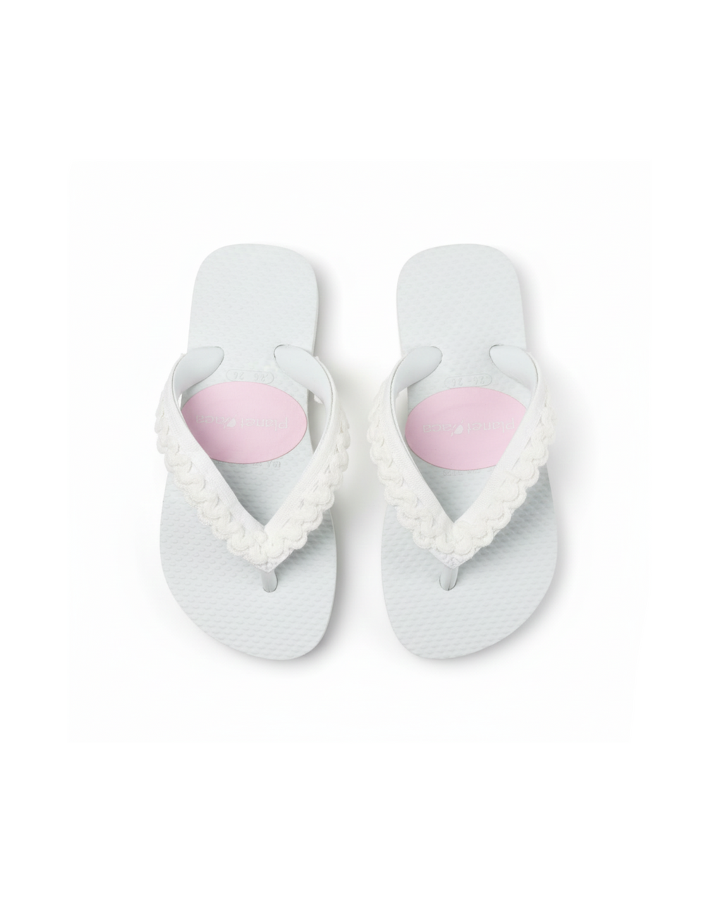WHITE ZIG ZAG ELASTIC
