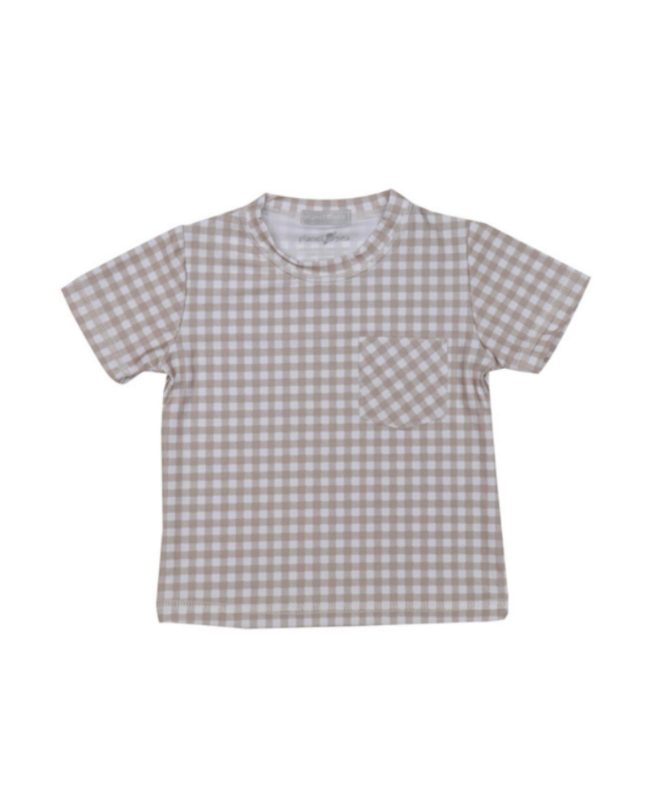 Rashguard Tan Gingham
