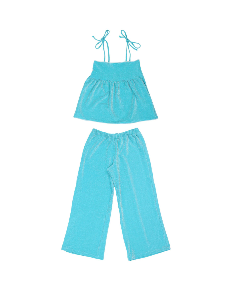 VERA SET LUREX SKY