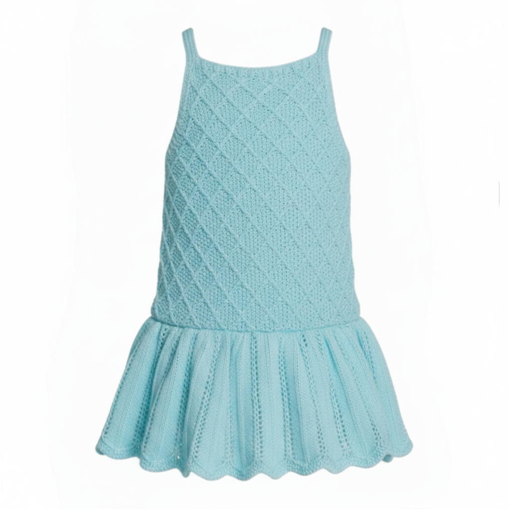 Aquamarine Skirt Romper