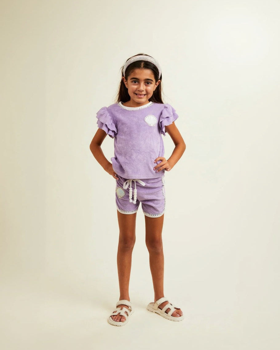 Turks Seashell Top And Shorts Set image 0