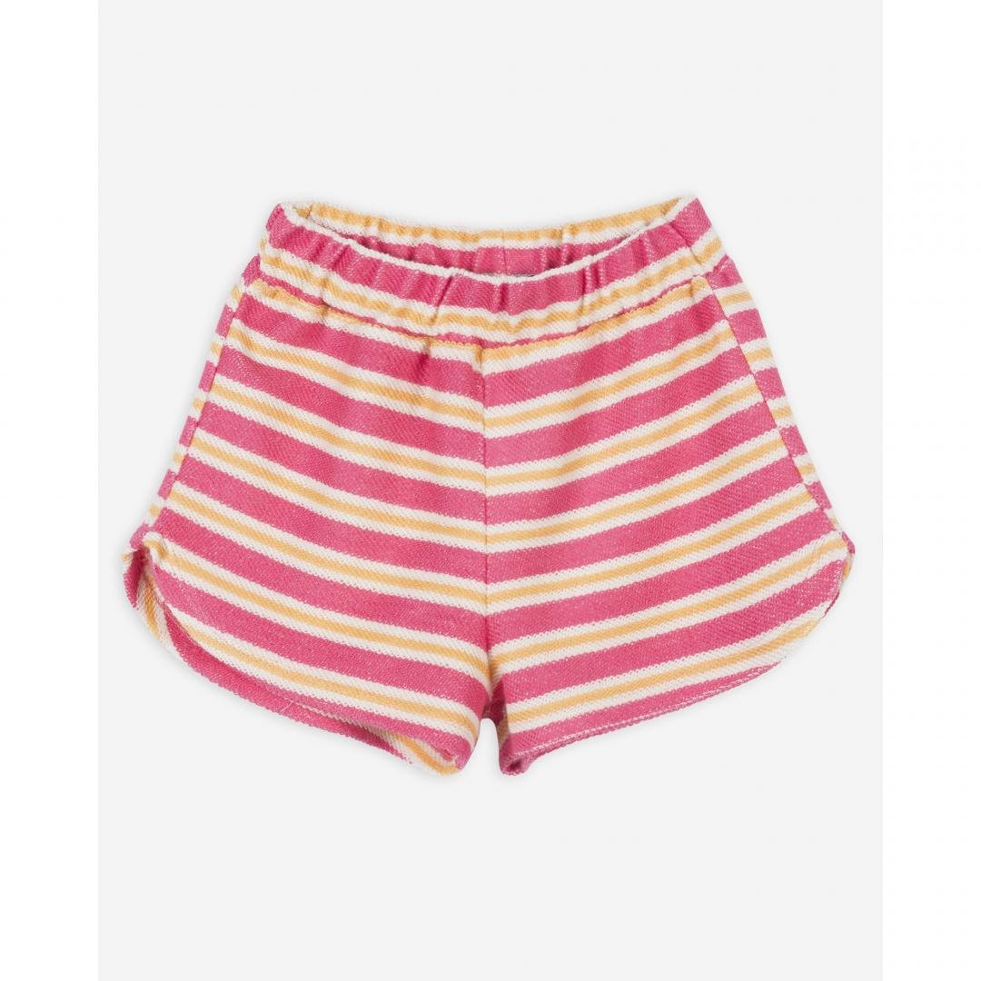 Shorts In Towel Stripes Azalea image 0
