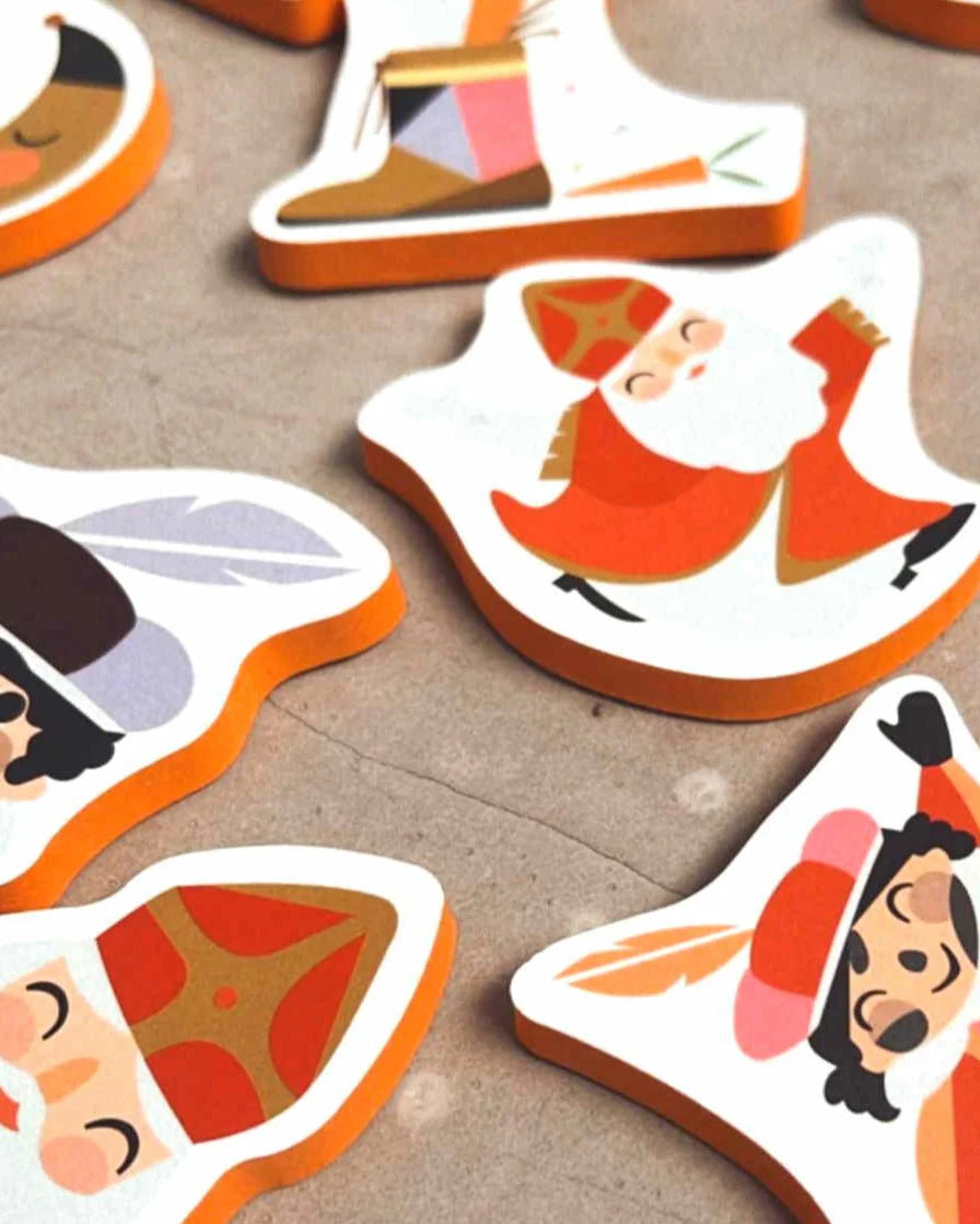 Soft foam bath puzzle sinterklaas image 1