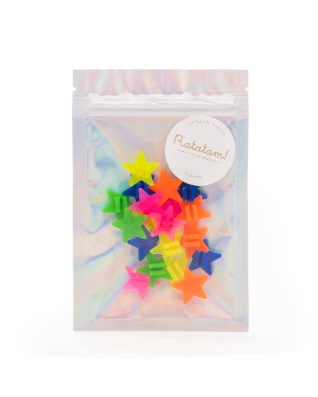 Bicycle wheel clip stars image 1