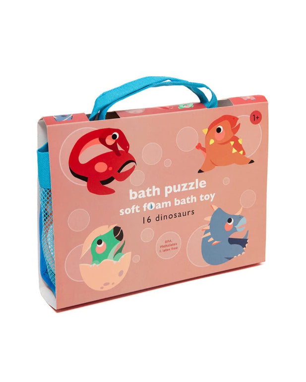 Soft foam bath puzzle dinosaurs image 0