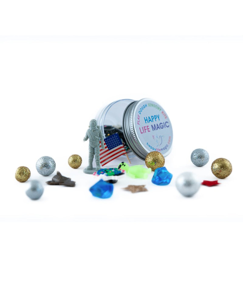 Magic Play dough Jar, Space Galaxy image 0