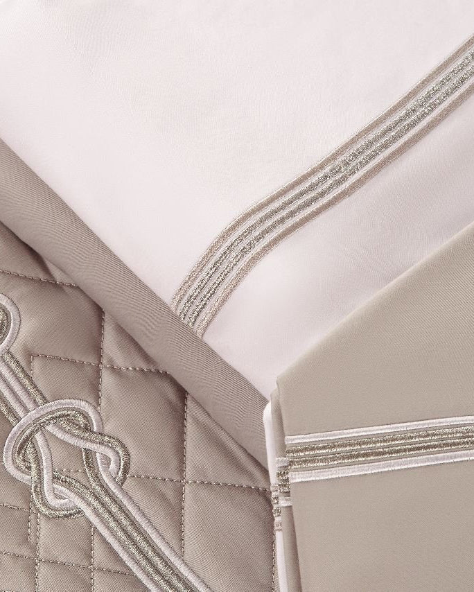 Grey Embroidered Bed Set image 0