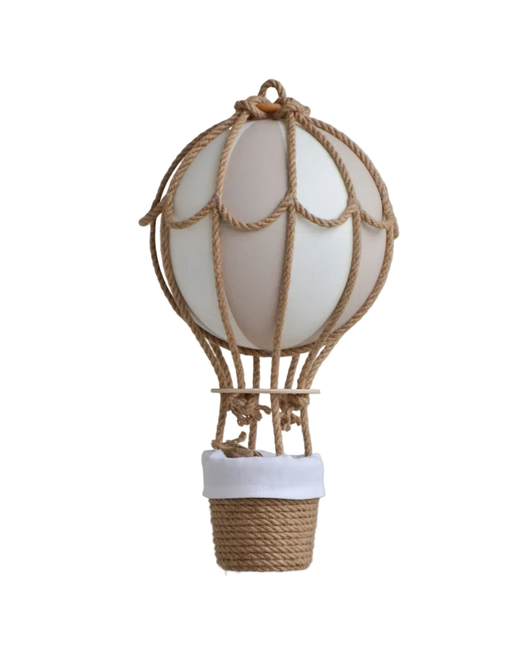 Hot Air Balloon Hanging (Size S) - Beige image