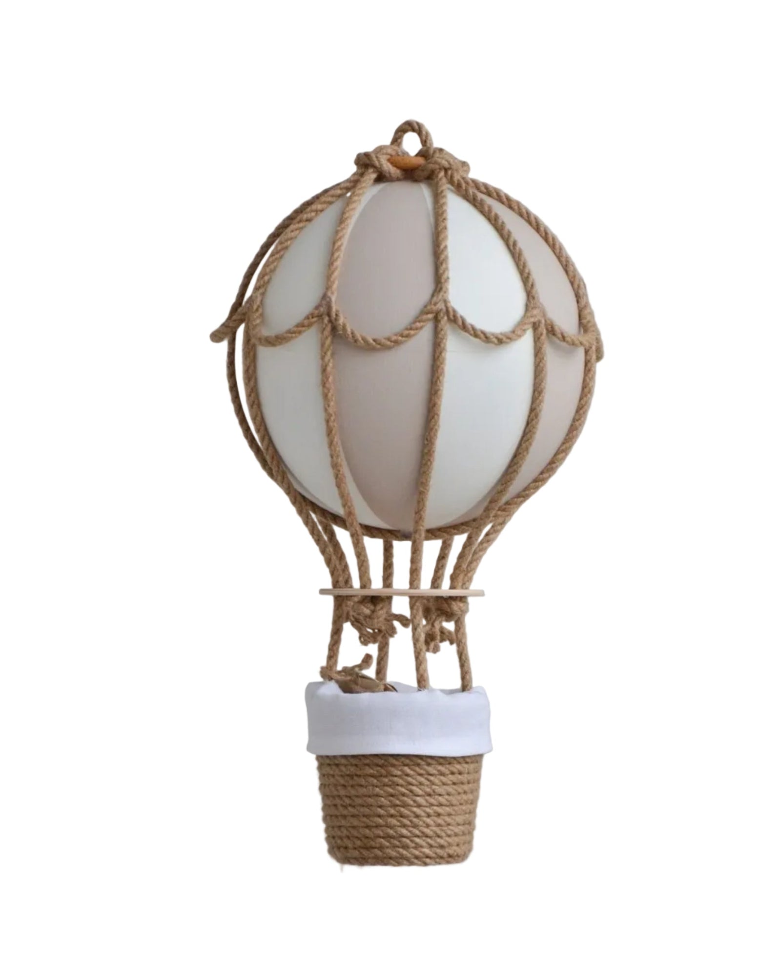 Hot Air Balloon Hanging (Size S) - Beige image