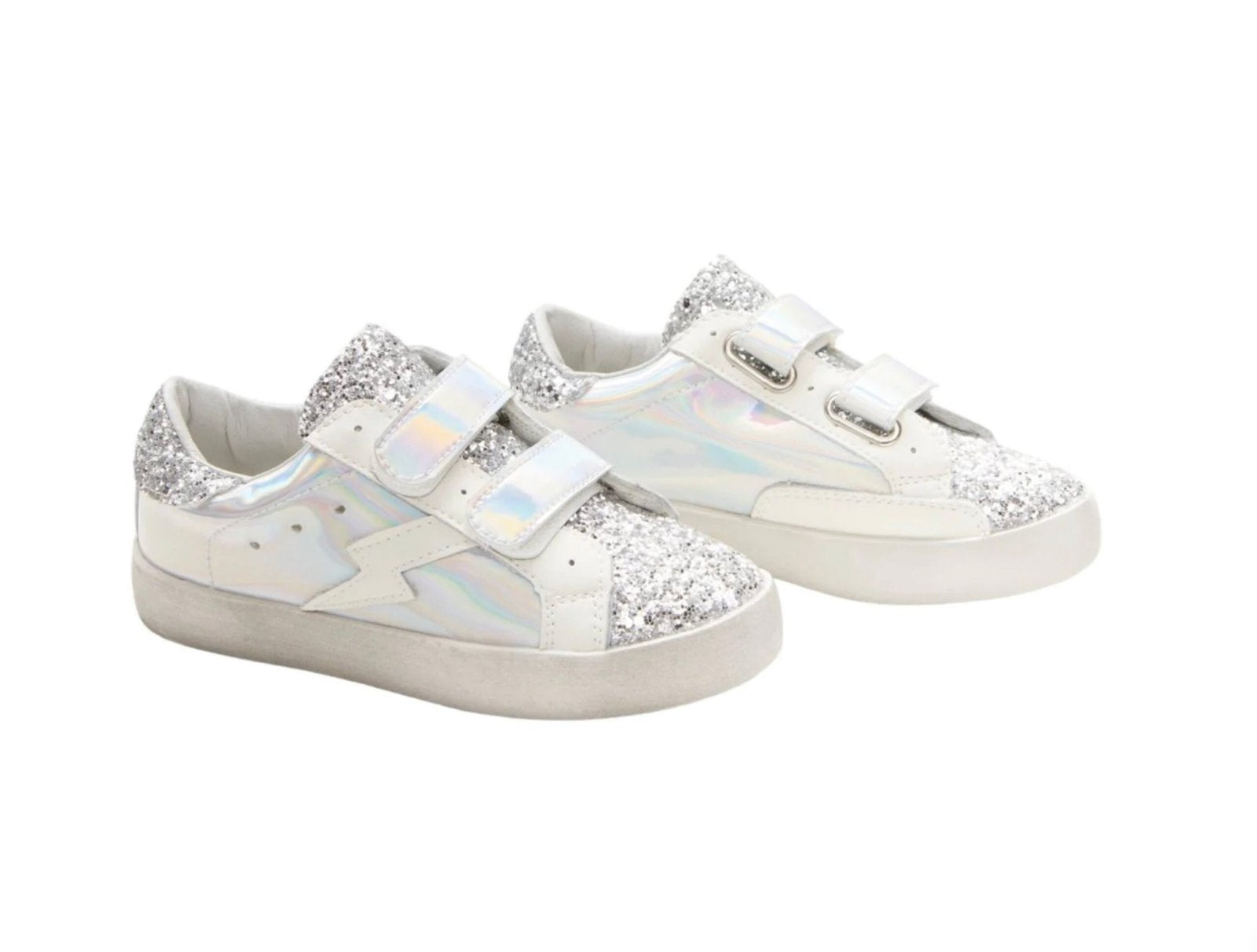 Stormi Iridescent Velcro Sneakers - 21 image