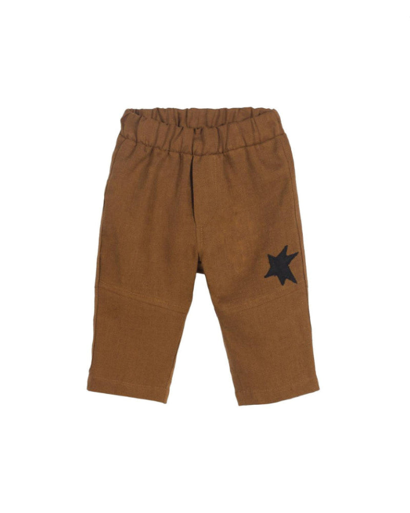 Stitched Pants Linen Hazel image 0