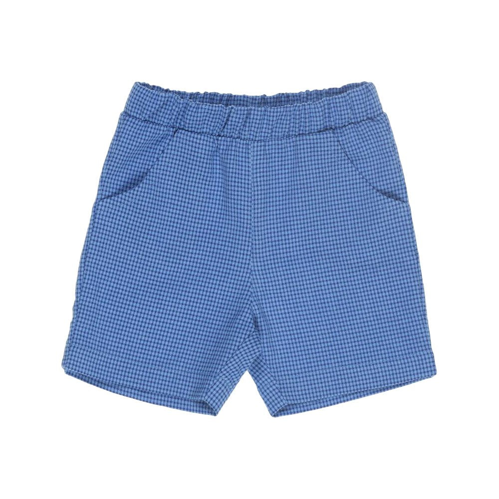 Bermuda Jacquard Checked Royal Blue image 0