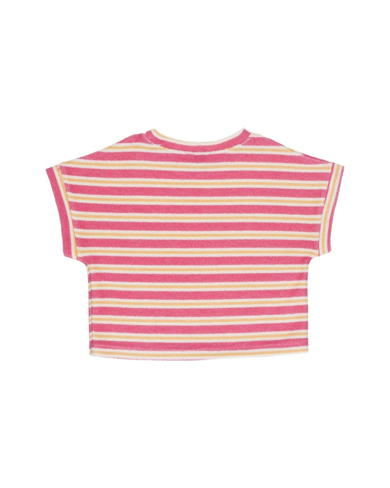 T-shirt Japone Towel Stripes Azalea image 1