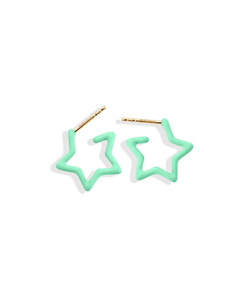 Fresh Mint Starlight Earrings' image 0