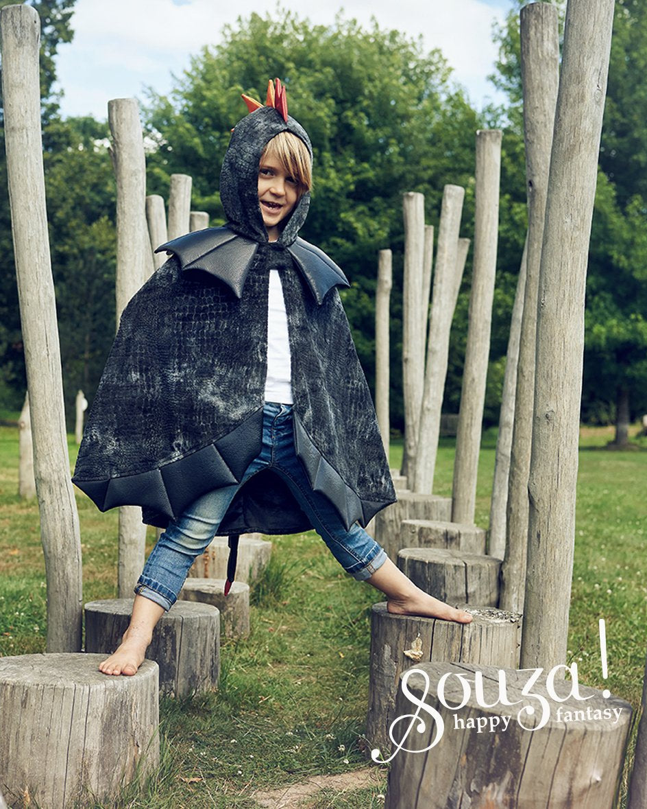 Dragon cape black image 2