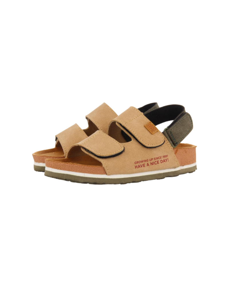 Gerais Boys Beige Footbed Sandals image 0