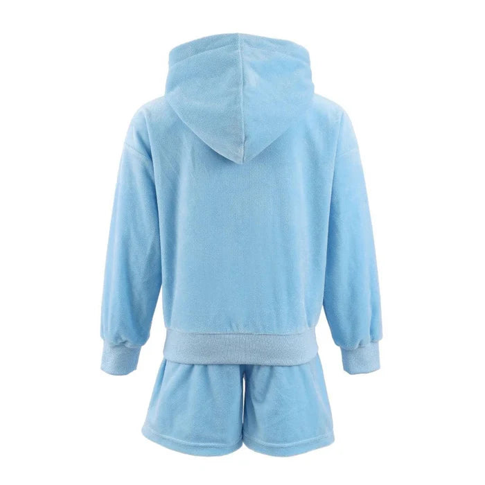 Velour Patch Short Set image 1