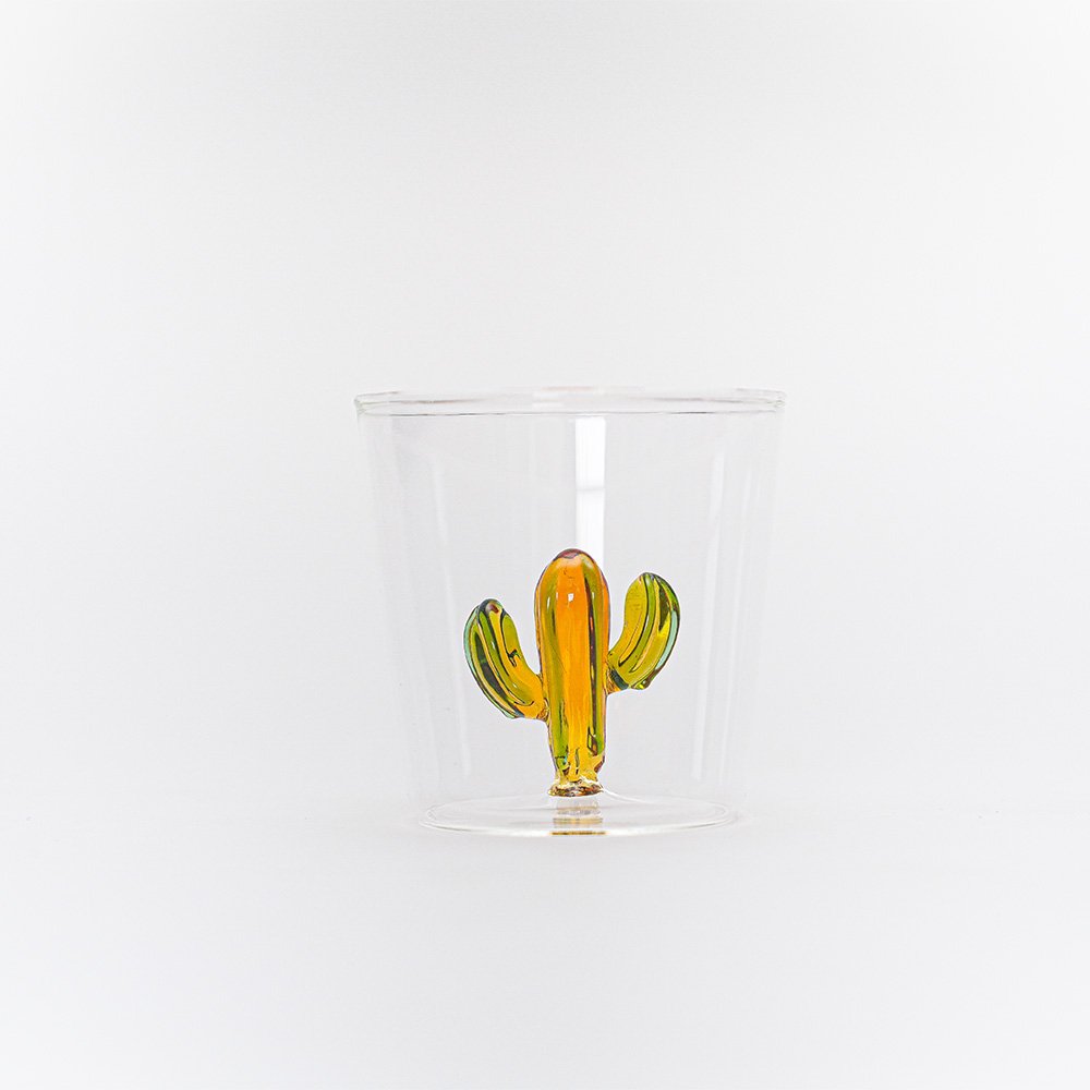 Cactus Glass Cup image 0