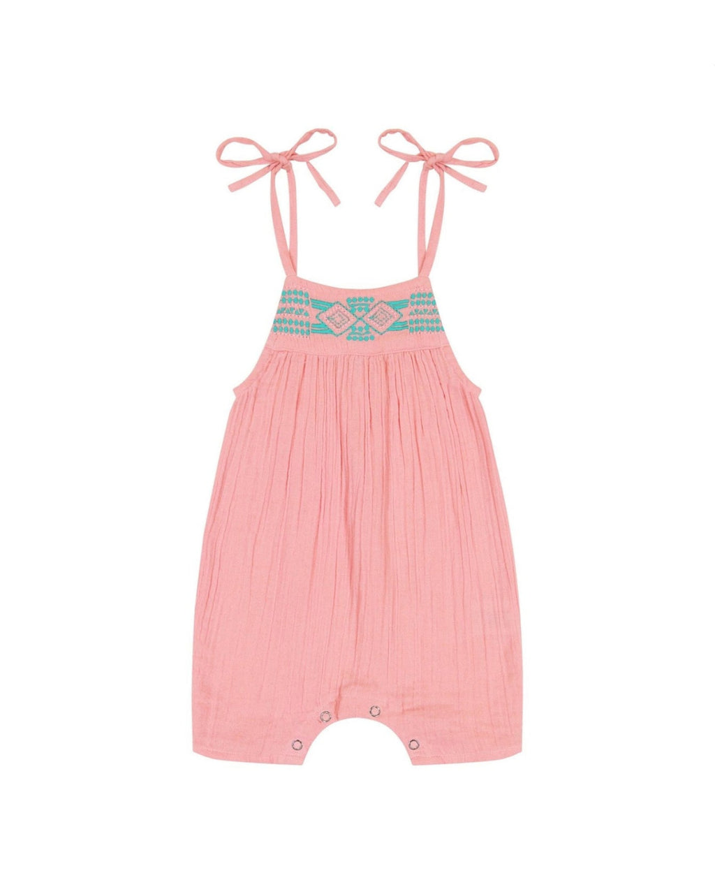 Marley Shoulder Tie Baby Romper image 4