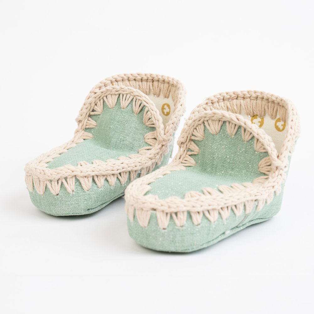 Summer Eskimo Infant Glitter - Green, M image