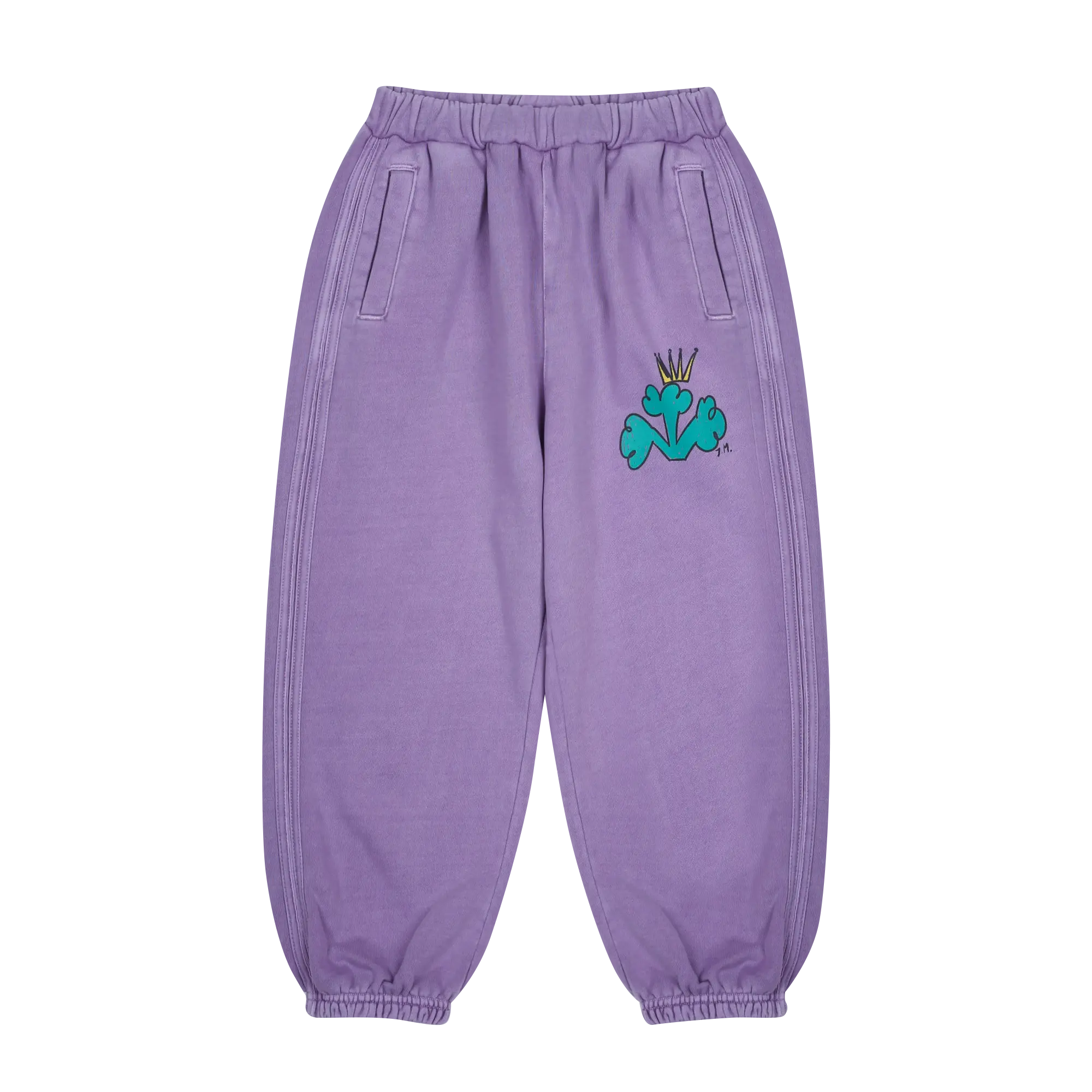 Broccoli Pigment Aladdin Pants – Purple image 0