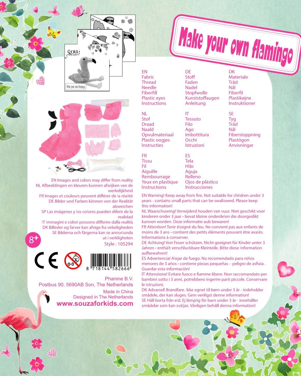 Make your own flamingo kit image 1