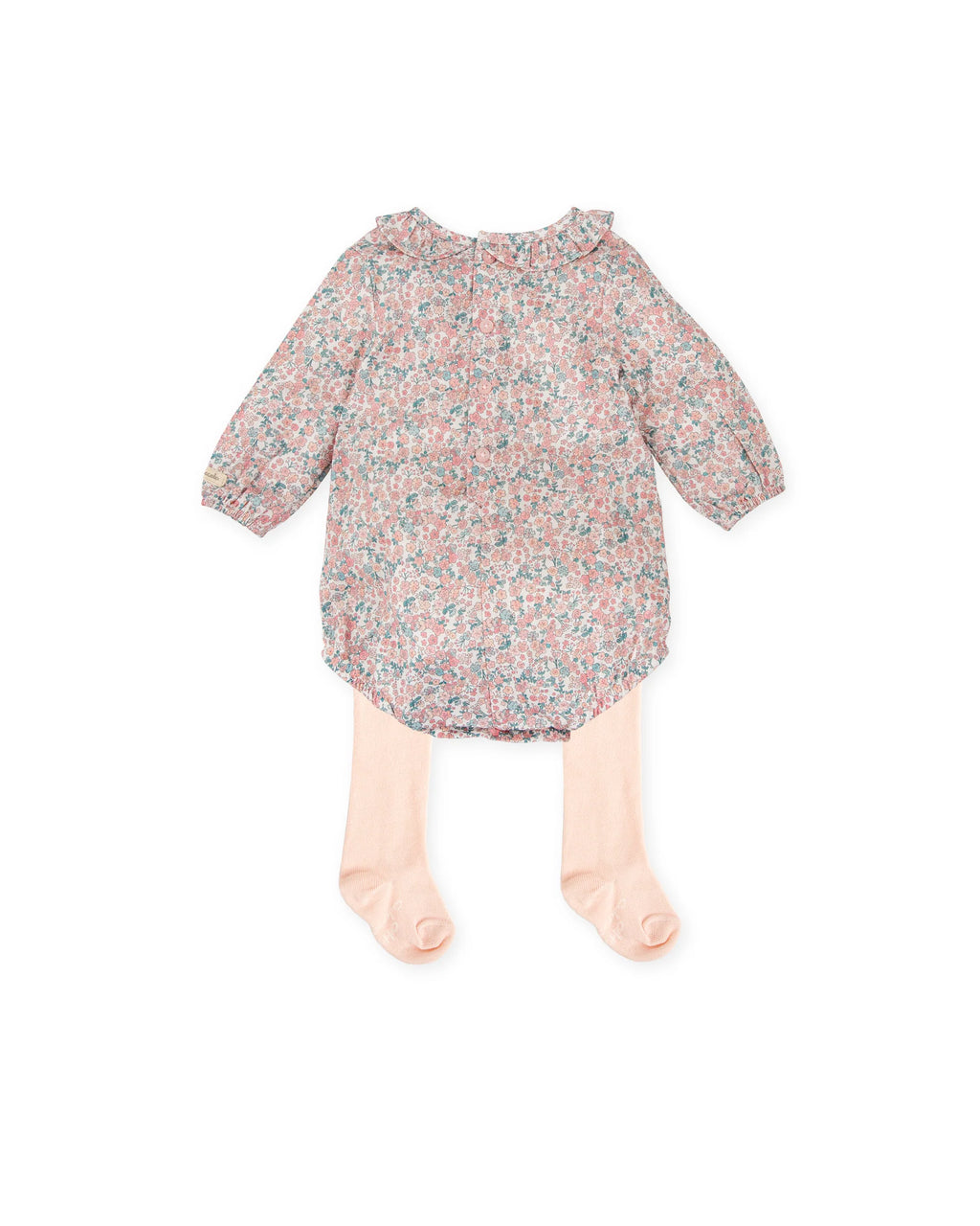 FLORAL ROMPER WITH BABY TIGHTS image 2