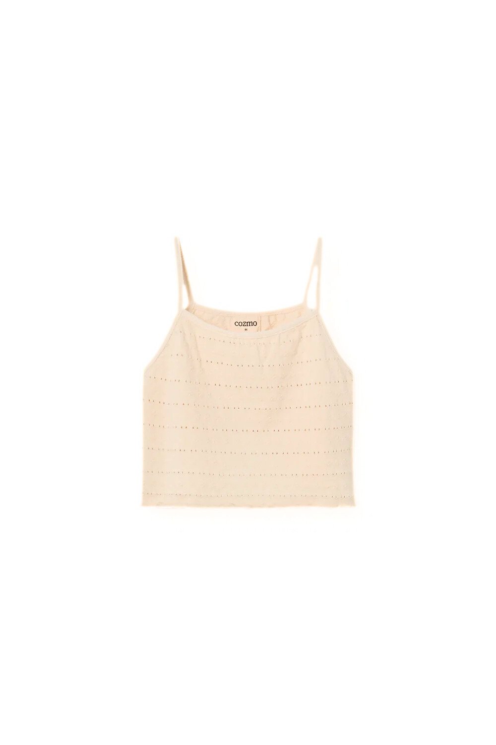 Embellished jacquard top - Beige, 4 Y image