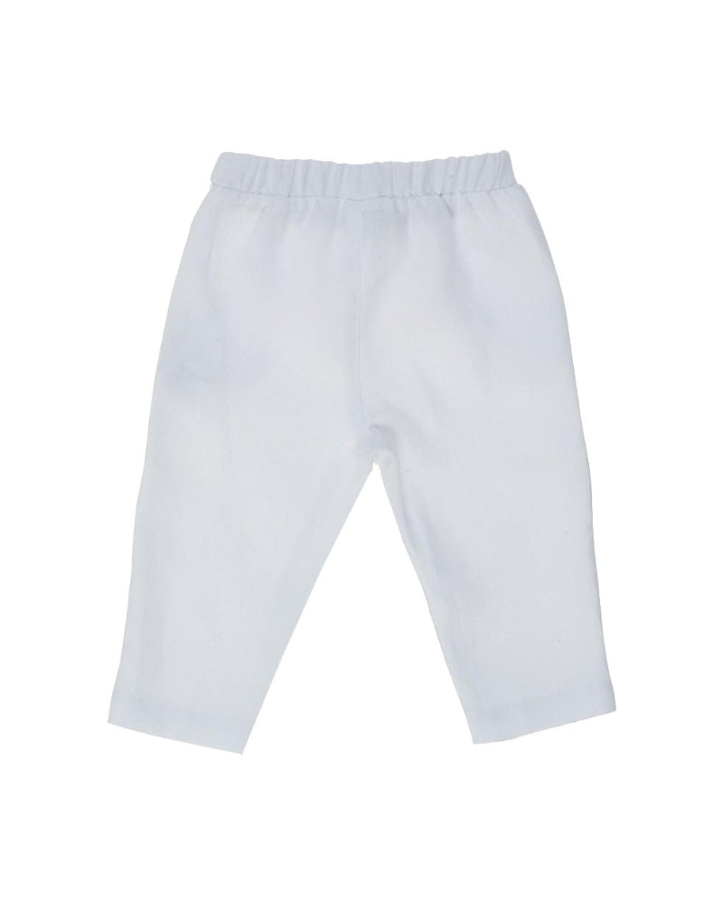 LINEN PANTS WHITE image 1