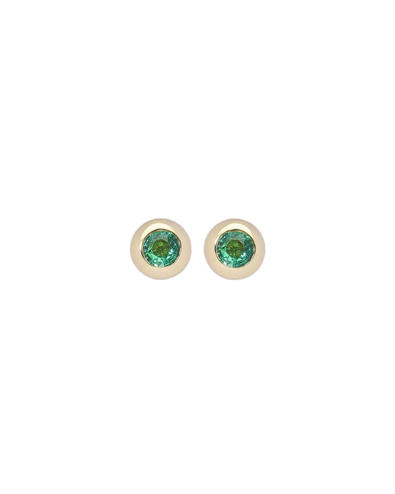 May Emerald Earrings' image 0