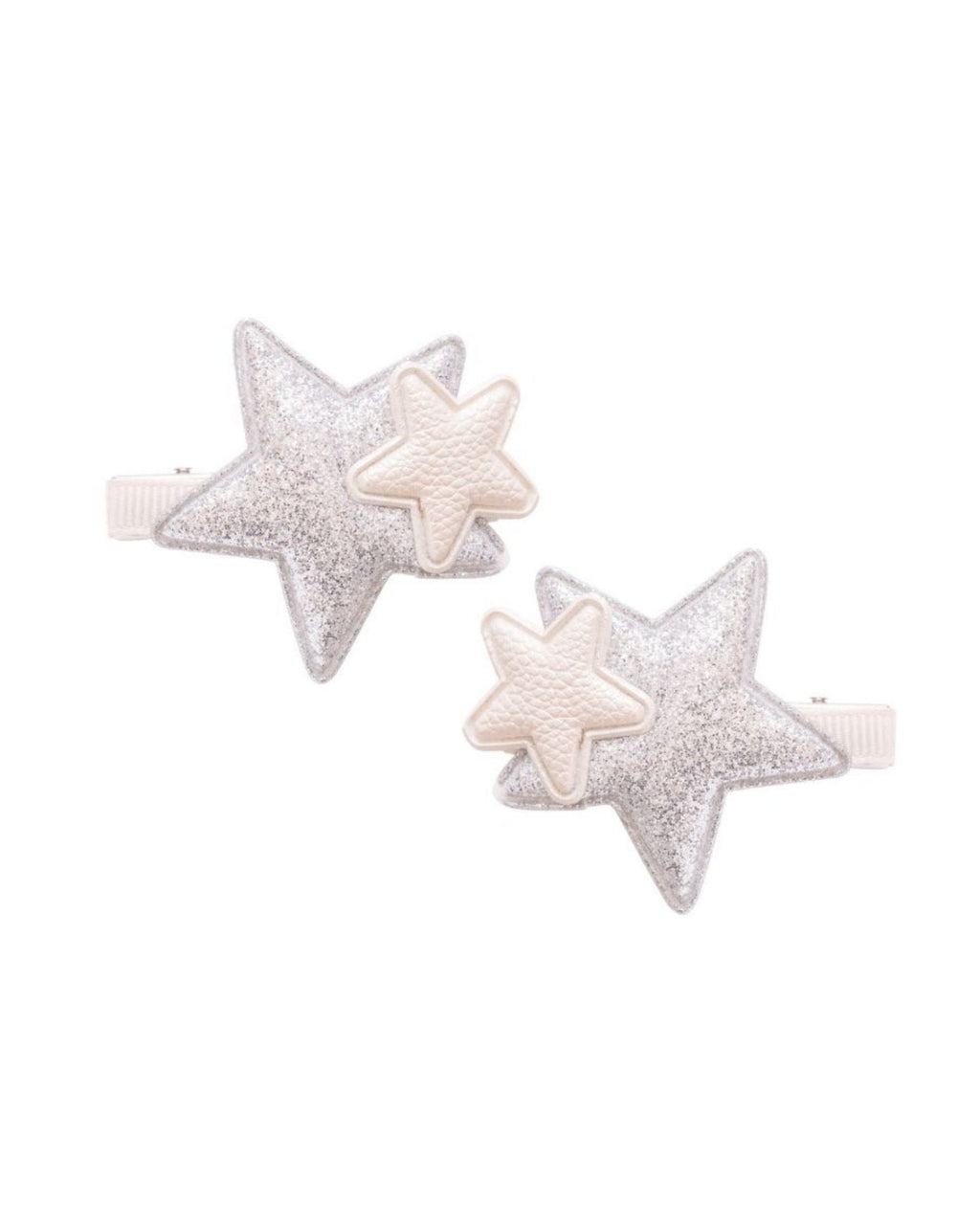 Double Star Clip Set Amira | Galaxy/Moonbeam image 0