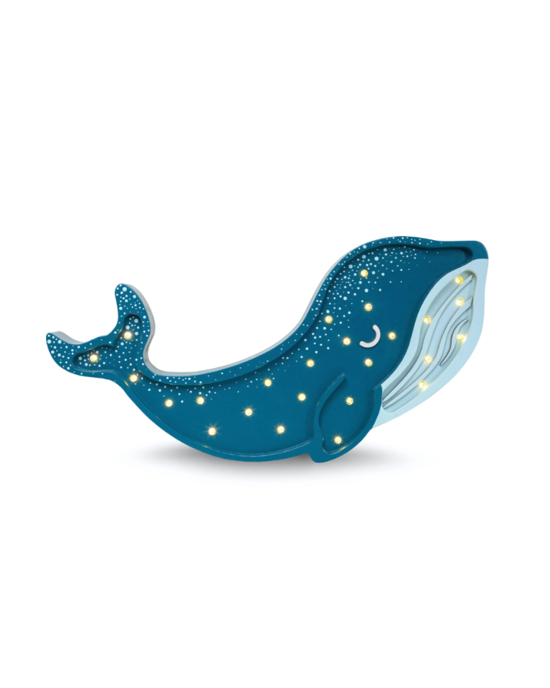 Whale Lamp - Blue image