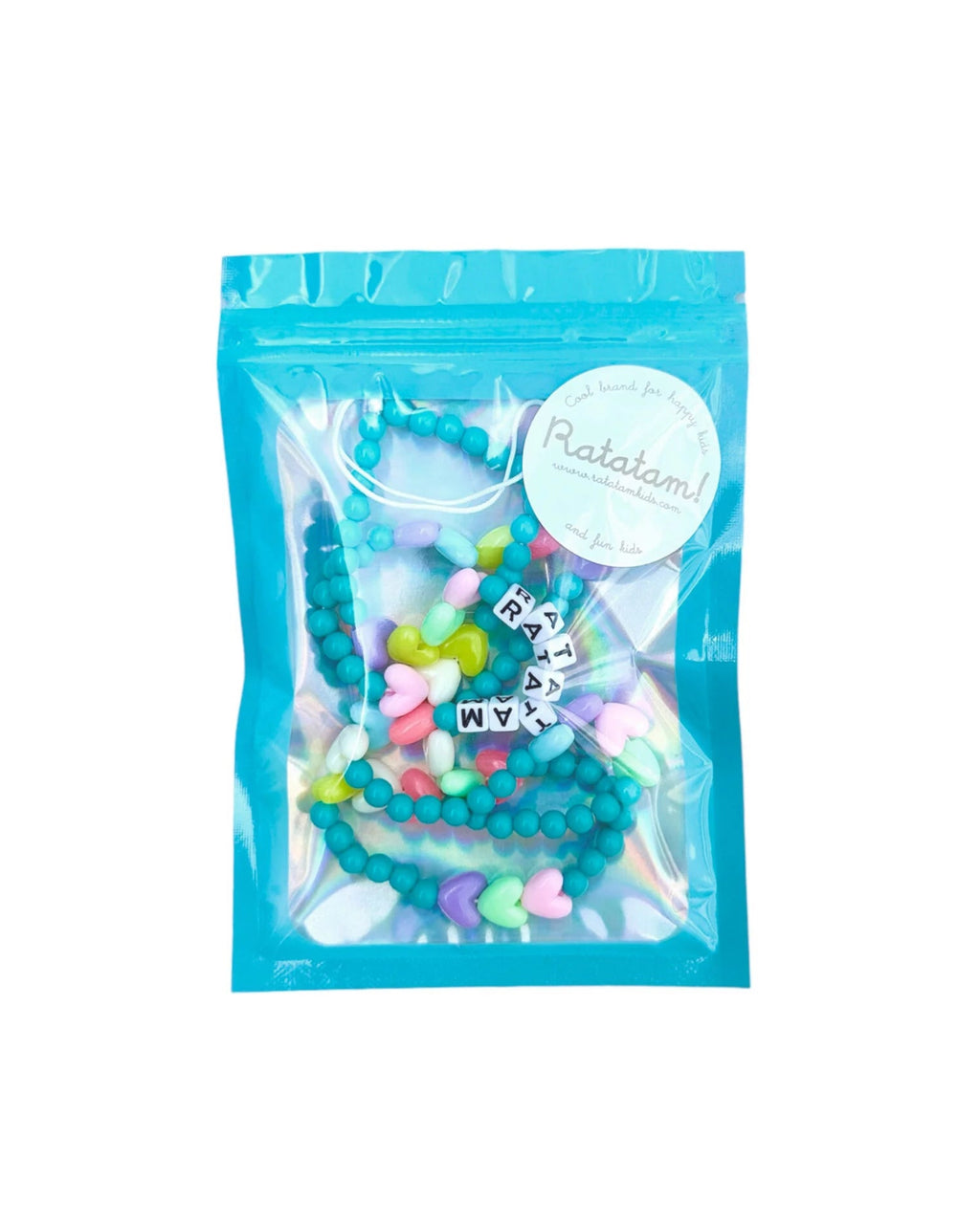 Blue heart phone charm image 1