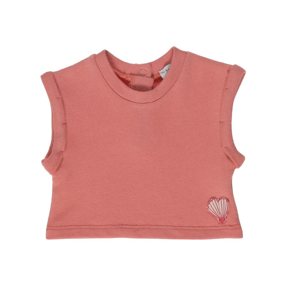 T-Shirt In Modal Blend Coral image 0