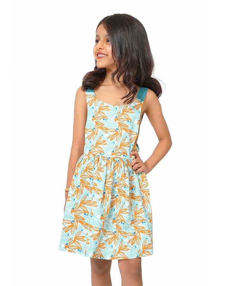 Backless dress - Multicolor, 8 - 9 Y image