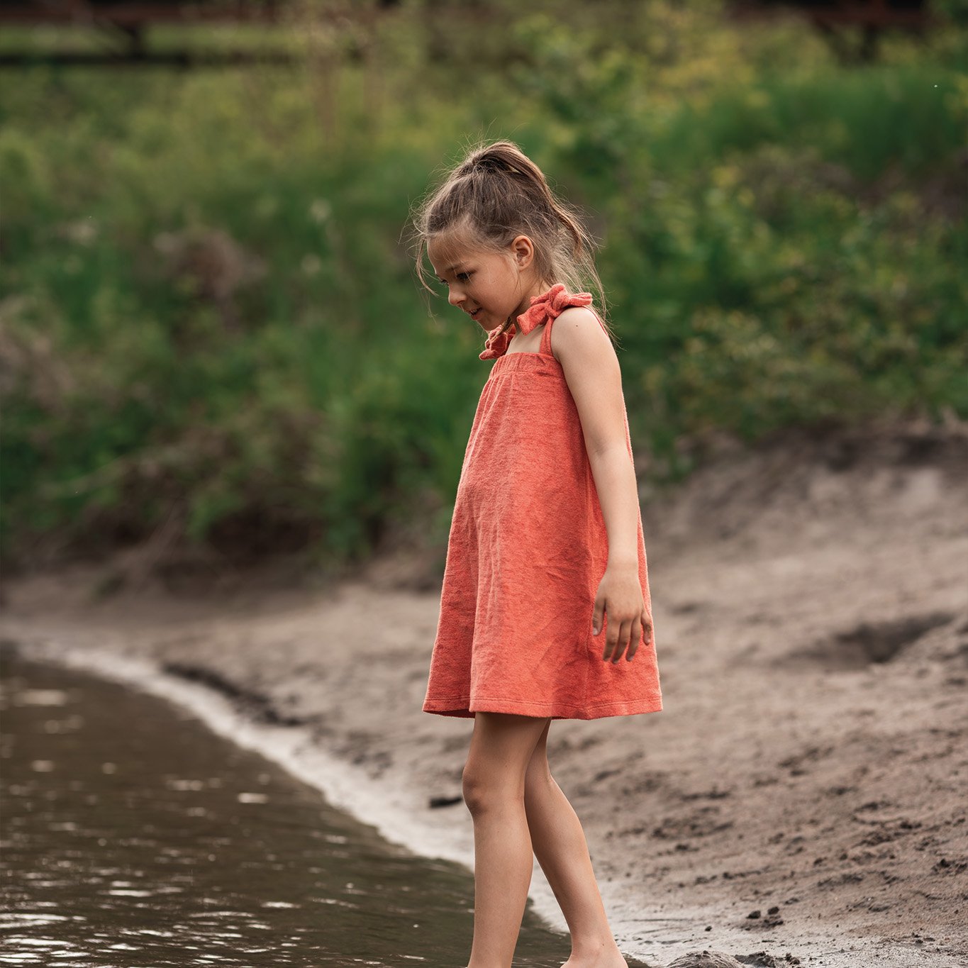 Coral Towel Dress image 3