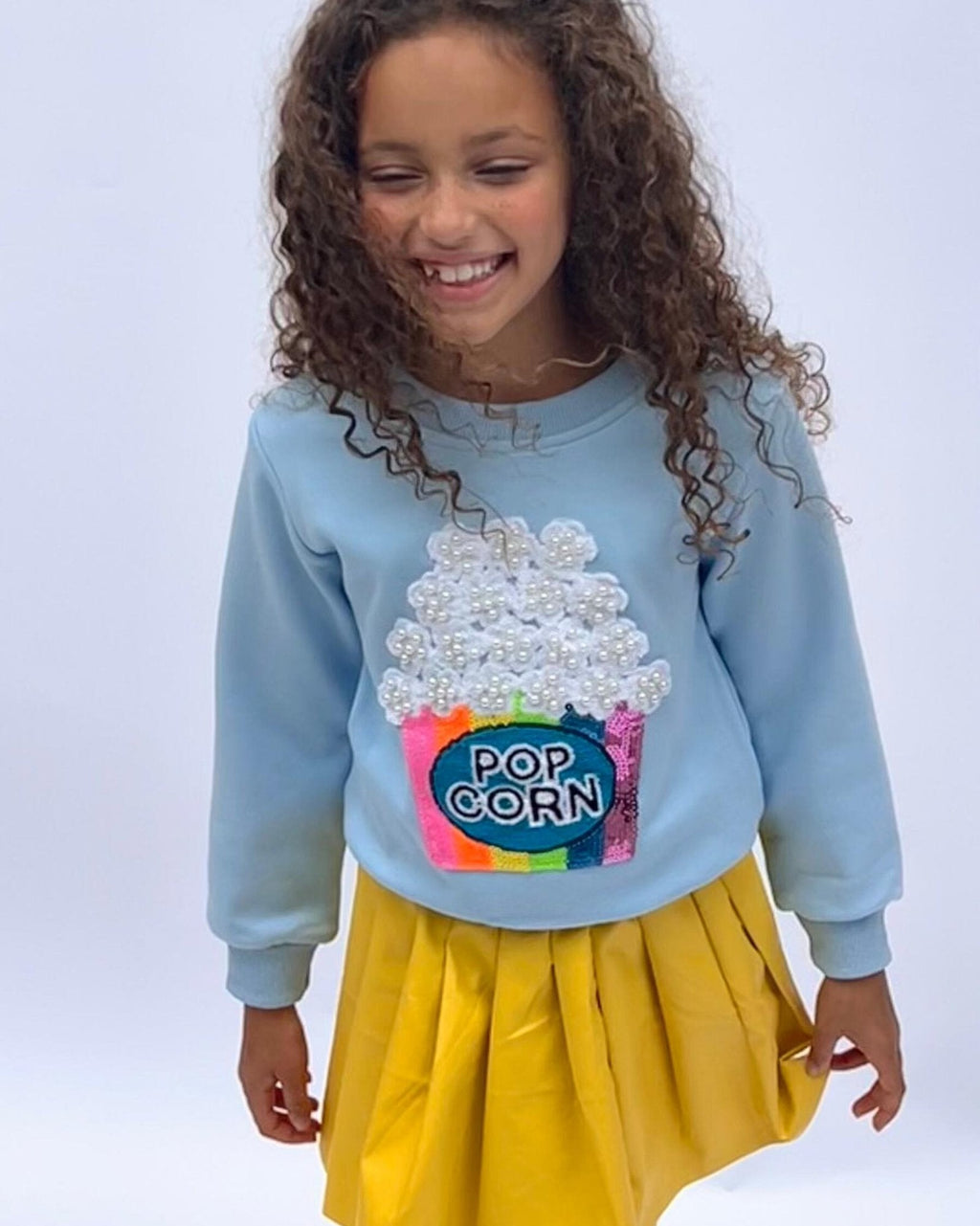 Pearls and Popcorn Sweatshirt   image 0