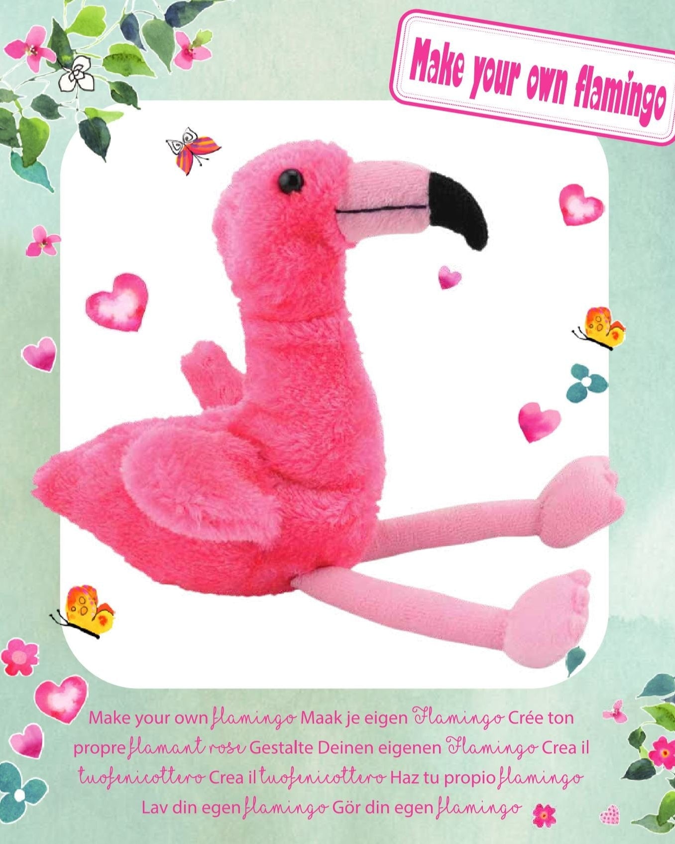 Make your own flamingo kit image 0