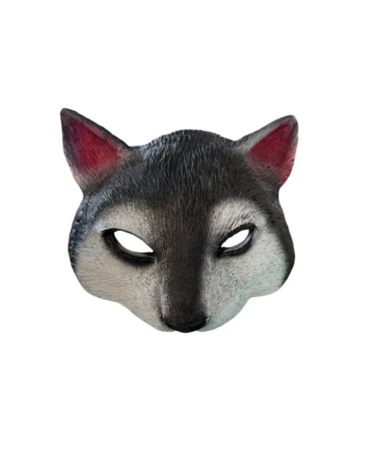 Kind Wolf Mask – Grey image 0
